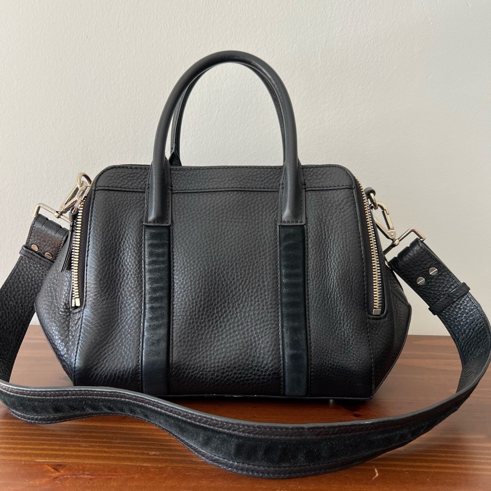 Mackage pebble leather satchel